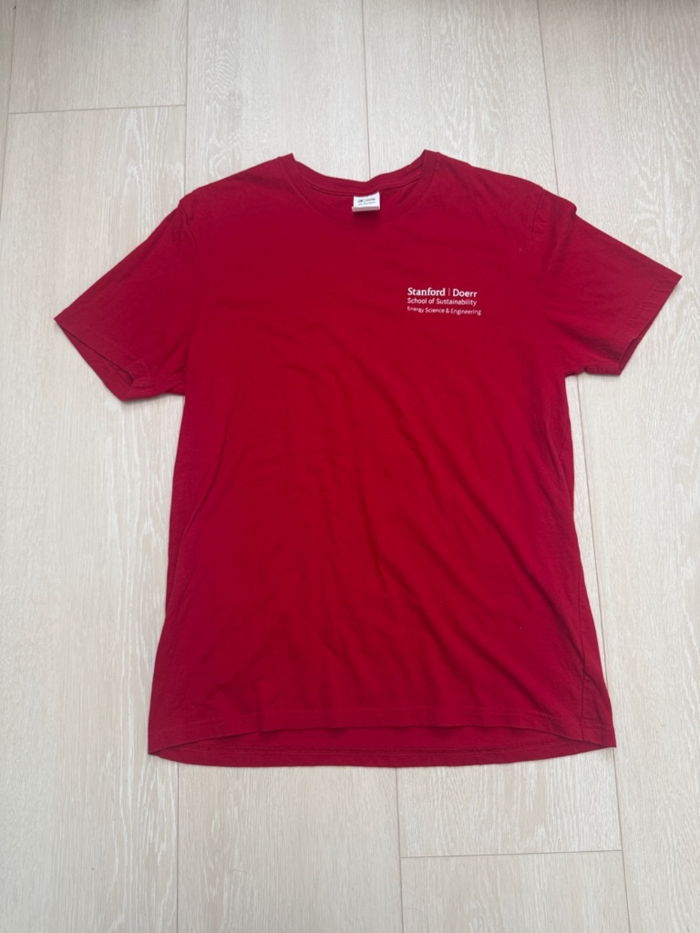 ✨ Stanford University Red Short Sleeve Men's Tee - Picture 1 of 4